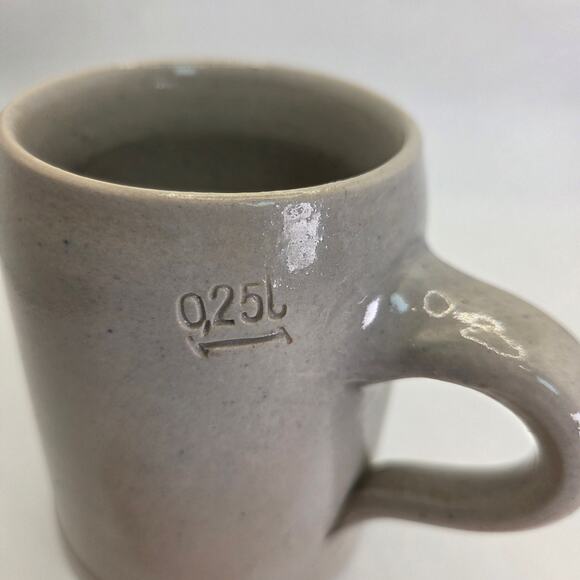 Hofbräuhaus München Beer Mug 0.25L HB Crown Logo Stoneware Germany - Picture 13 of 13